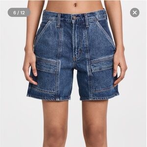 Agolde cooper cargo shorts 26